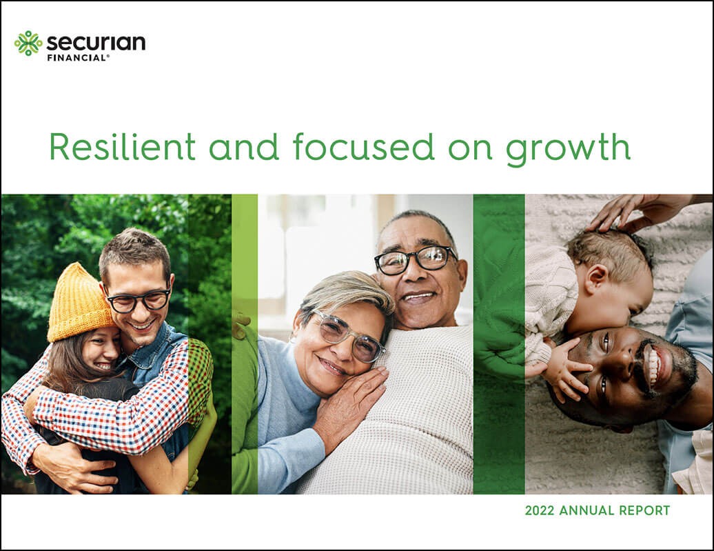 Securian Financial annual report cover image